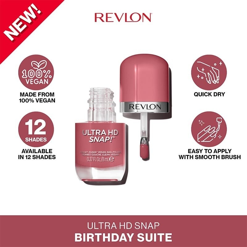 Revlon Ultra HD Snaps Nail Polish - Birthday Suite