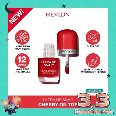 REVLON Revlon Ultra HD Snaps Nail Polish - Cherry On Top