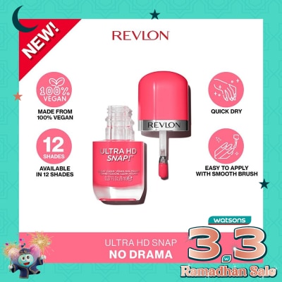REVLON Revlon Ultra HD Snaps Nail Polish - No Drama