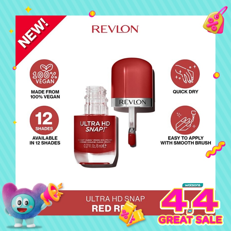 Revlon Ultra HD Snaps Nail Polish - Red And Real