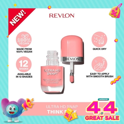 REVLON - Revlon Ultra HD Snaps Nail Polish - Think Pink