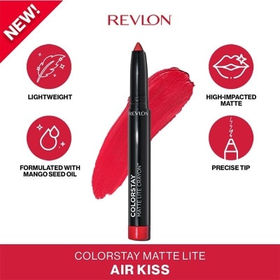 REVLON Revlon Colorstay Matte Lite Crayon 010 Air Kiss