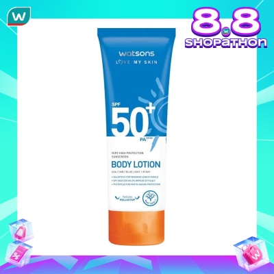 WATSONS Very High Protection Sunscreen Body Lotion SPF50+ PA++++ 100ml