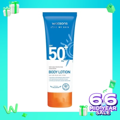 WATSONS Very High Protection Sunscreen Body Lotion SPF50+ PA++++ 100ml