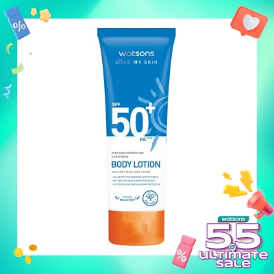 WATSONS Very High Protection Sunscreen Body Lotion SPF50+ PA++++ 100ml