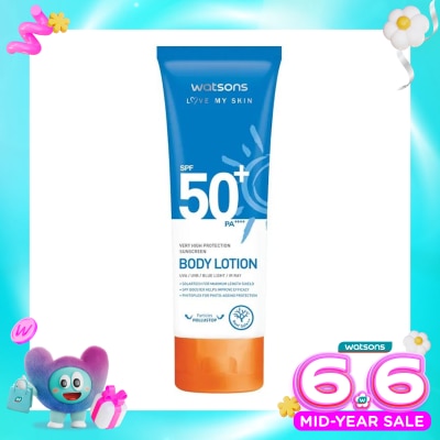 WATSONS COLLECTION - Very High Protection Sunscreen Body Lotion SPF50+ PA++++ 100ml