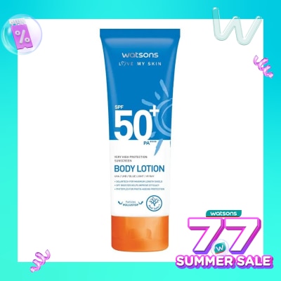 WATSONS Very High Protection Sunscreen Body Lotion SPF50+ PA++++ 100ml