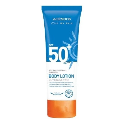 WATSONS Very High Protection Sunscreen Body Lotion SPF50+ PA++++ 100ml