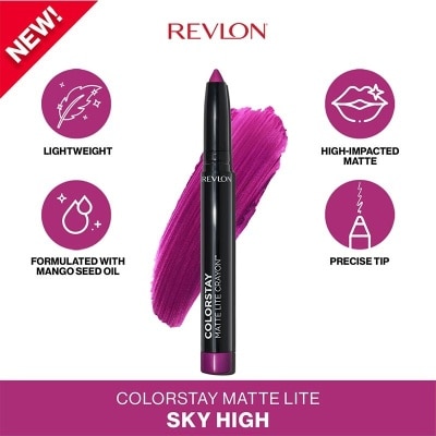 REVLON Revlon Colorstay Matte Lite Crayon 005 Sky High