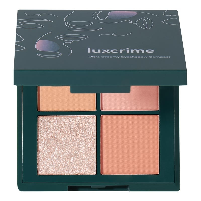 LUXCRIME Ultra Dreamy Eyeshadow Compact Almond Biscotti