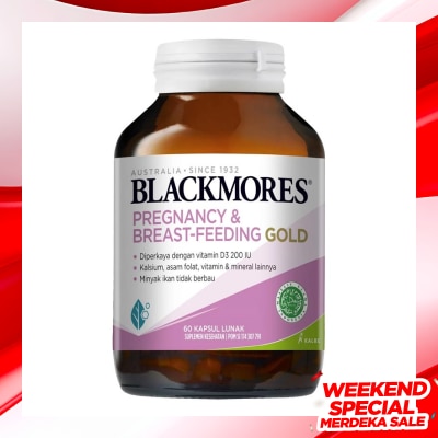 BLACKMORES Blackmores Pregnancy & Breast Feeding Gold 60'S