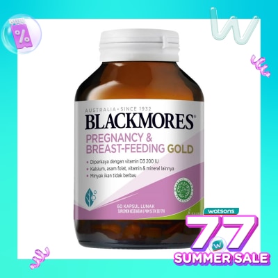BLACKMORES Blackmores Pregnancy & Breast Feeding Gold 60'S