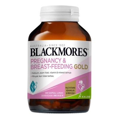 BLACKMORES Blackmores Pregnancy & Breast Feeding Gold 120'S