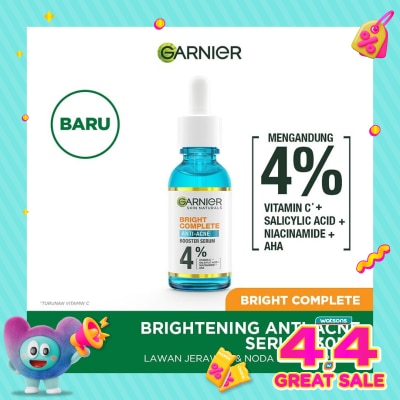 GARNIER - Bright Complete Anti Acne Booster Serum 30ml