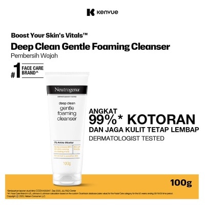 NEUTROGENA Deep Clean Gentle Foaming Cleanser 100Gr