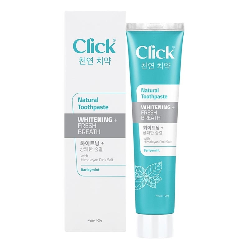 Natural Toothpaste Whitening + Fresh Breath