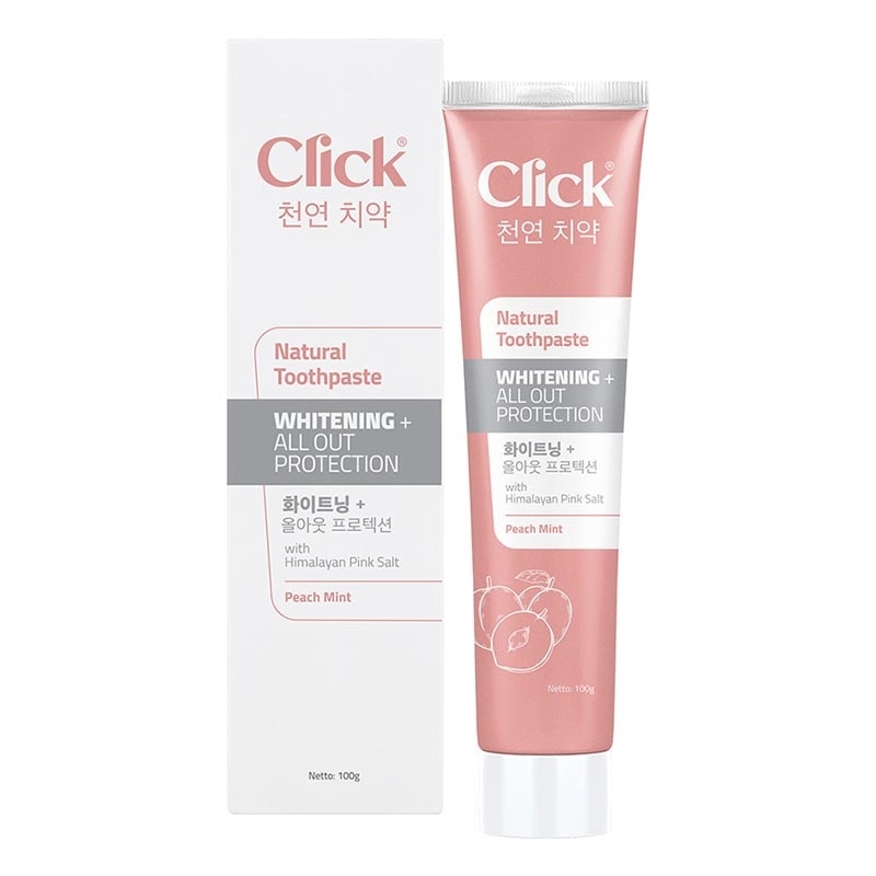 Natural Toothpaste Whitening + All Out Protection