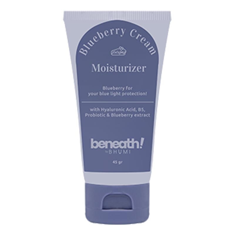 beneath! Blueberry Cream Moisturizer