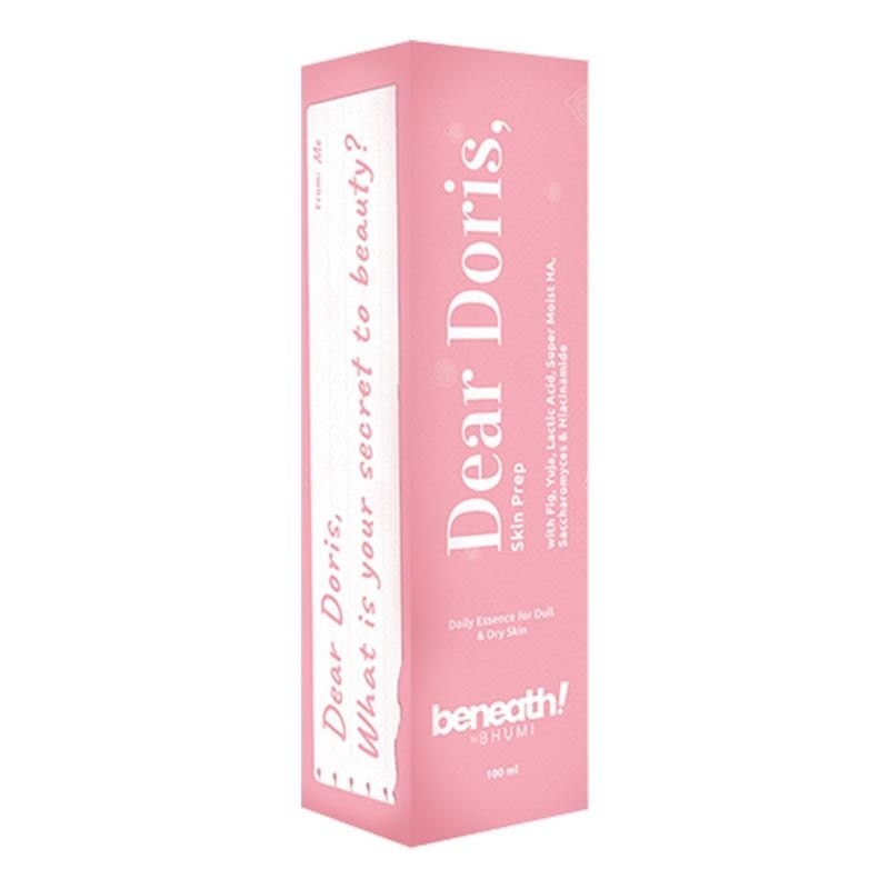 beneath! Dear Doris Skin Prep Essence Toner