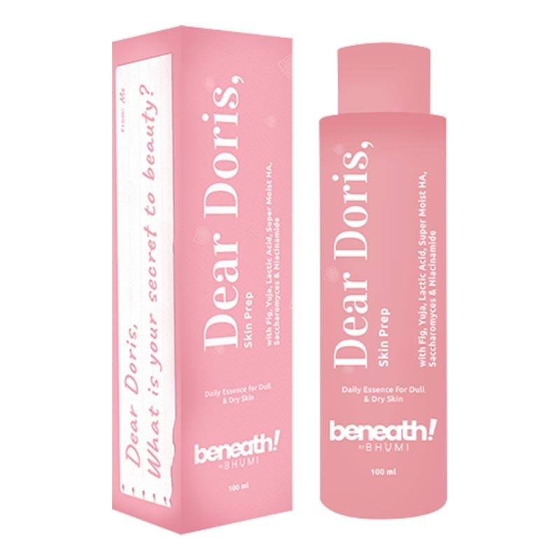 beneath! Dear Doris Skin Prep Essence Toner