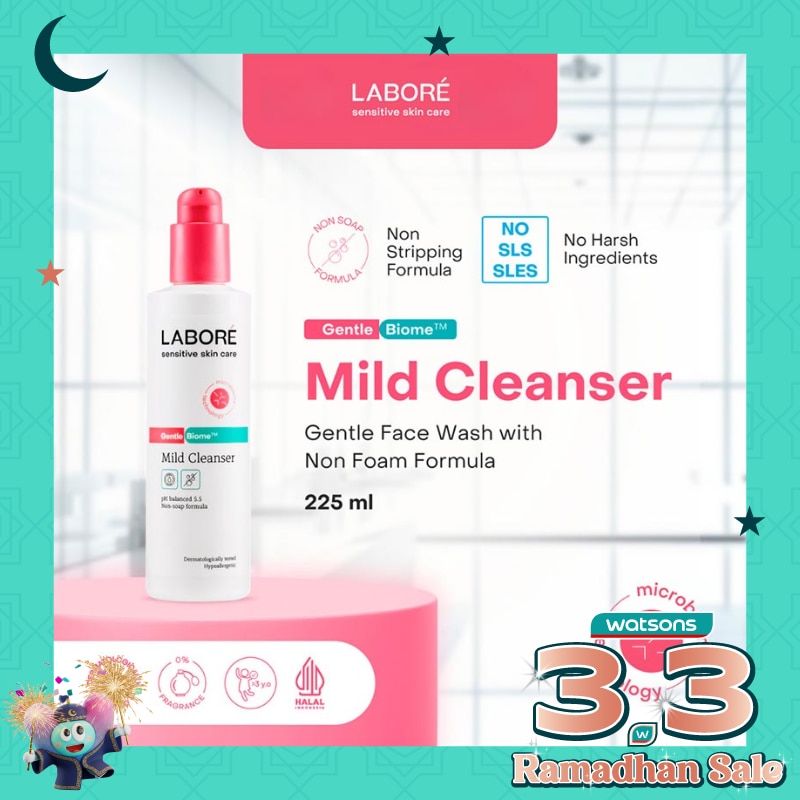 Sensitive Skin Care GentleBiome Mild Cleanser 225ml