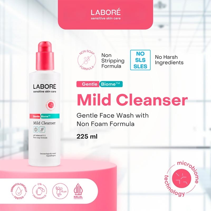 Sensitive Skin Care GentleBiome Mild Cleanser 225ml