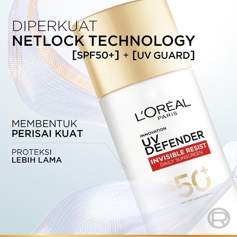 UV Defender Invisible Fluid Sunscreen SPF50+ PA++++
