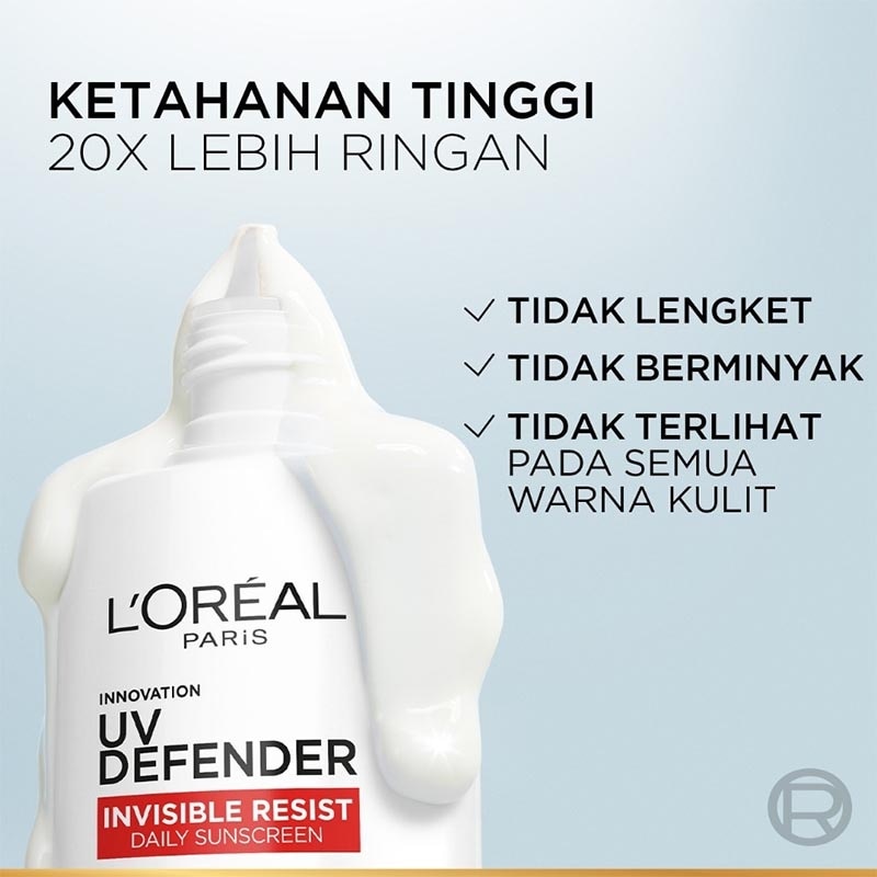 UV Defender Invisible Fluid Sunscreen SPF50+ PA++++
