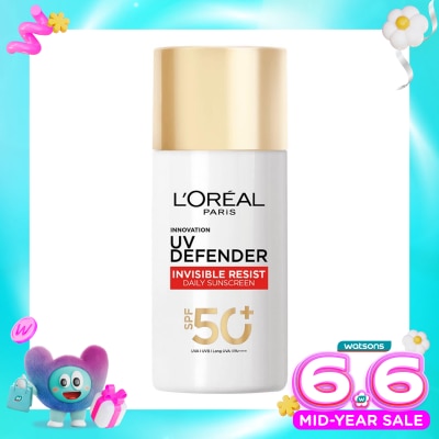 L'OREAL - UV Defender Serum Protector Sunscreen Invisible Resist SPF 50+ PA++++ 50ml