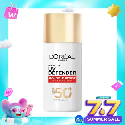 L'OREAL - UV Defender Serum Protector Sunscreen Invisible Resist SPF 50+ PA++++ 50ml