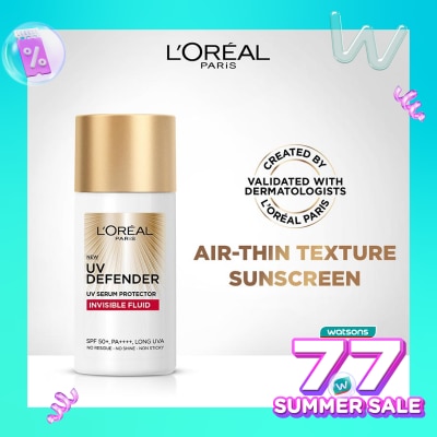 L'OREAL L'Oreal UV Defender Invisible Fluid Sunscreen SPF50+ PA++++ 50ml
