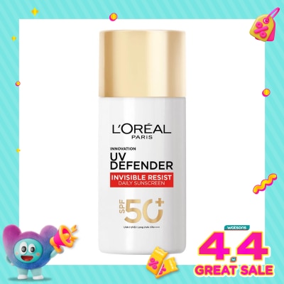 L'OREAL - UV Defender Serum Protector Sunscreen Invisible Resist SPF 50+ PA++++ 50ml