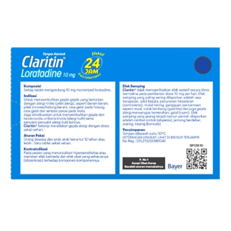 Bayer Claritin 10'S