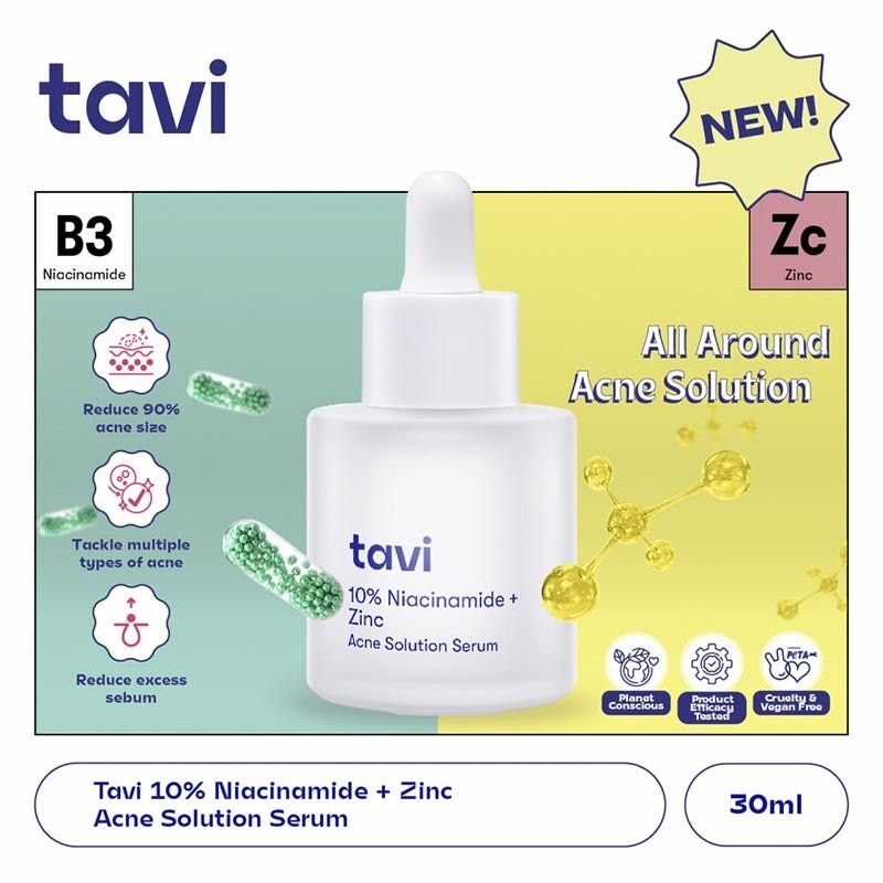 10% Niacinamide + Zinc Acne Solution Serum 30 ml