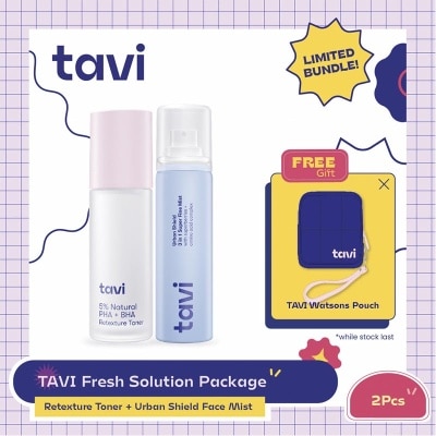 TAVI Fresh Solution Package (Acne Solution Serum + Super Fine Mist)