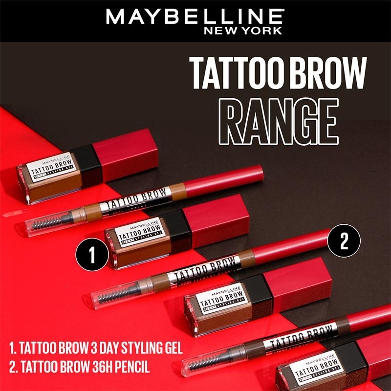 Tattoo Brow 3 Day Styling Gel Grey Brown