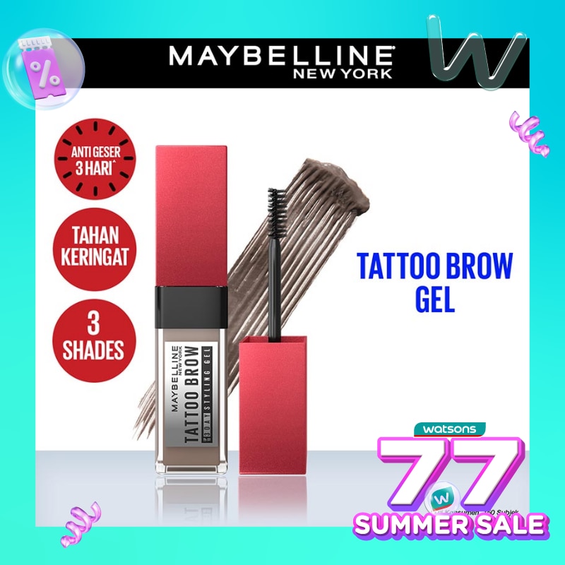 Tattoo Brow 3 Day Styling Gel Grey Brown