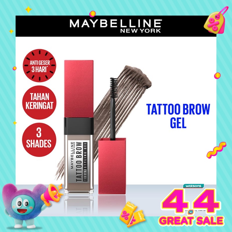 Tattoo Brow 3 Day Styling Gel Grey Brown