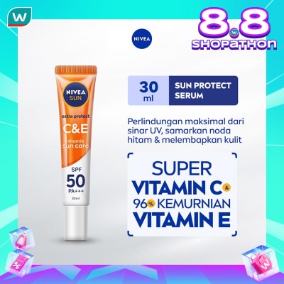 NIVEA Nivea Sun Face Serum Extra Protect C&E SPF50+ PA+++ 30ml
