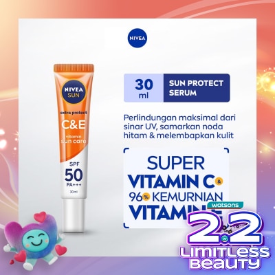 NIVEA Extra Protect C &. E Vitamin Sun Care SPF50 PA+++ 30ml