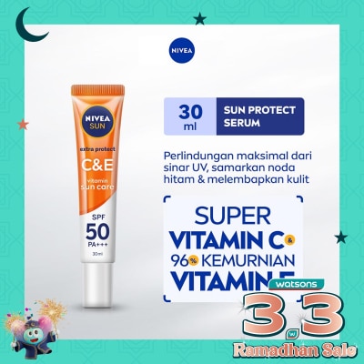NIVEA Nivea Sun Face Serum Extra Protect C&E SPF50+ PA+++ 30ml