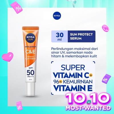 NIVEA Extra Protect C &. E Vitamin Sun Care SPF50 PA+++ 30ml
