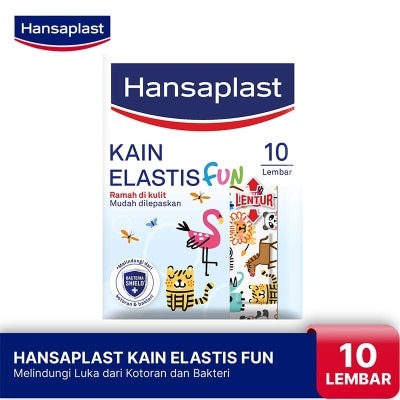 HANSAPLAST Hansaplast Junior Fun 10's - Plester Luka Anak