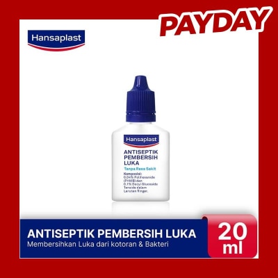 HANSAPLAST Hansaplast Antiseptik Tetes 20mL - Pembersih Luka Tanpa Rasa Perih