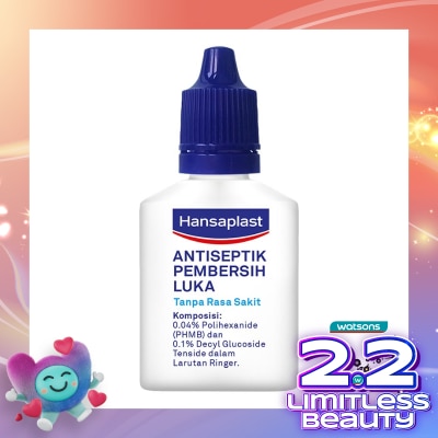 HANSAPLAST Antiseptik Pembersih Luka 20ml