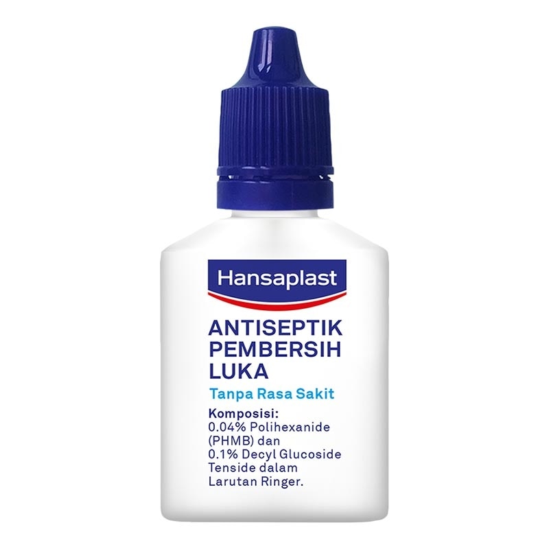 Hansaplast Antiseptik Tetes 20mL - Pembersih Luka Tanpa Rasa Perih