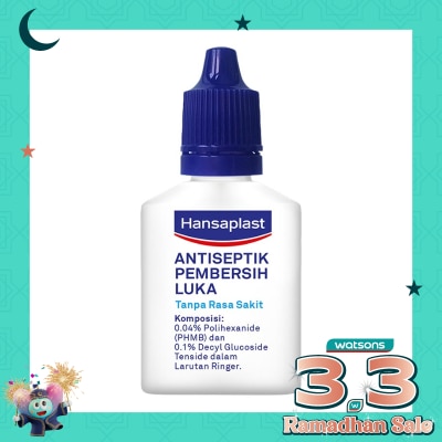 HANSAPLAST Antiseptik Pembersih Luka 20ml
