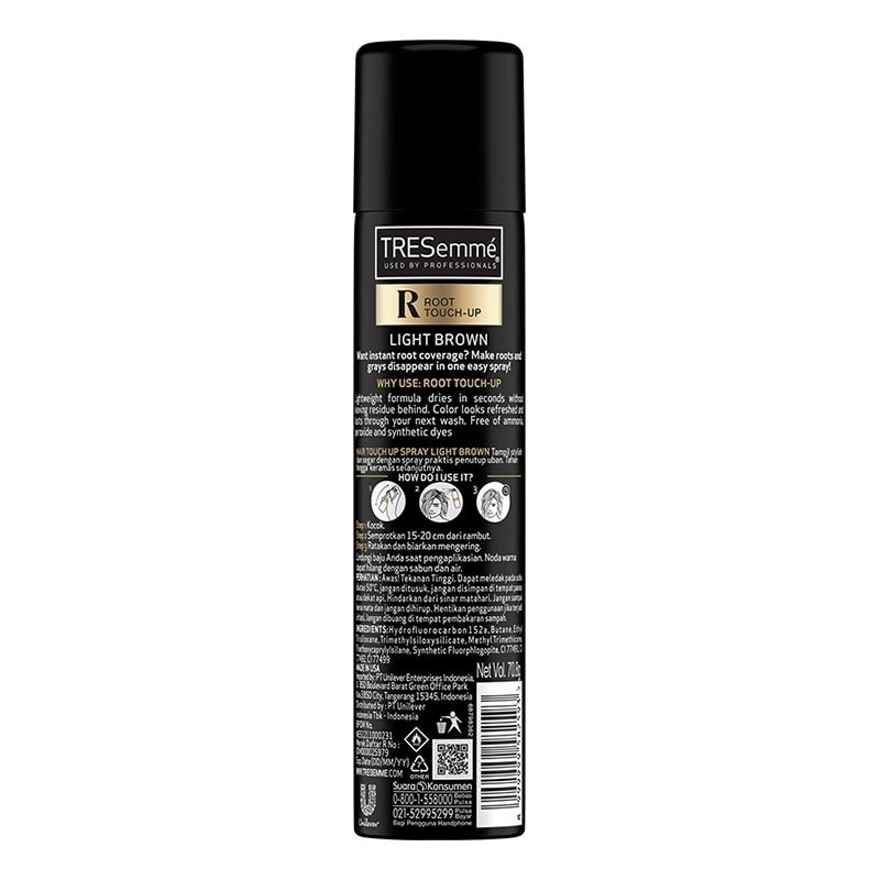 TRESEMME ROOTTOUCH UP LIGHT BROWN 70,8GR