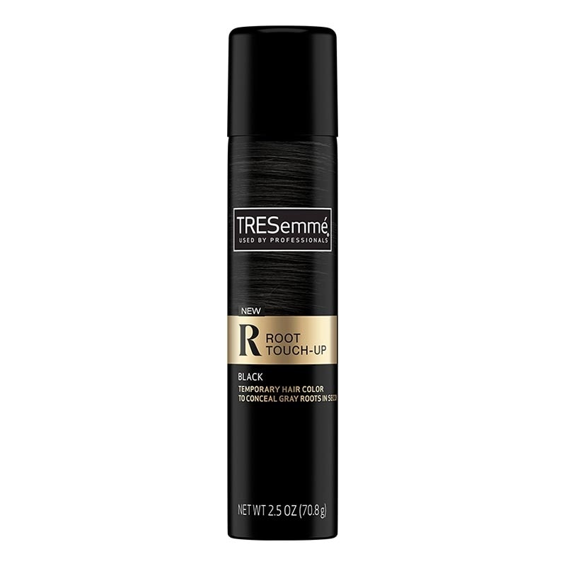 Tresemme Root Touch Up Spray Black 70.8g - untuk Dull, Faded Colored, Grey Hair