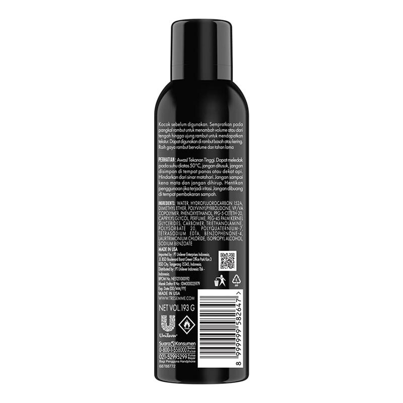 Tresemme Volume Thickening Hair Spray untuk Rambut Lebih Tebal 193g?